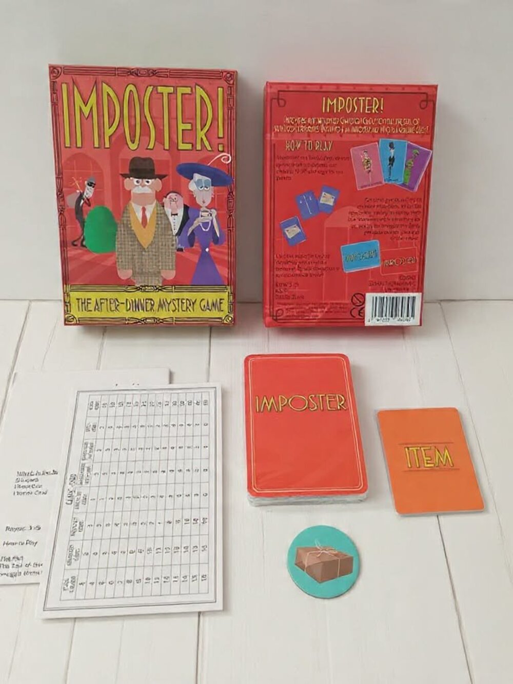Imposter! The After-Dinner Mystery Game - Complete